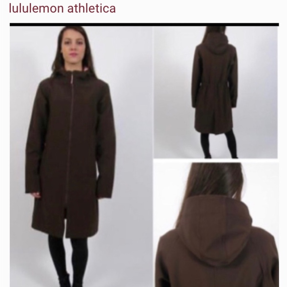 Lululemon Apres soft shell rain jacket